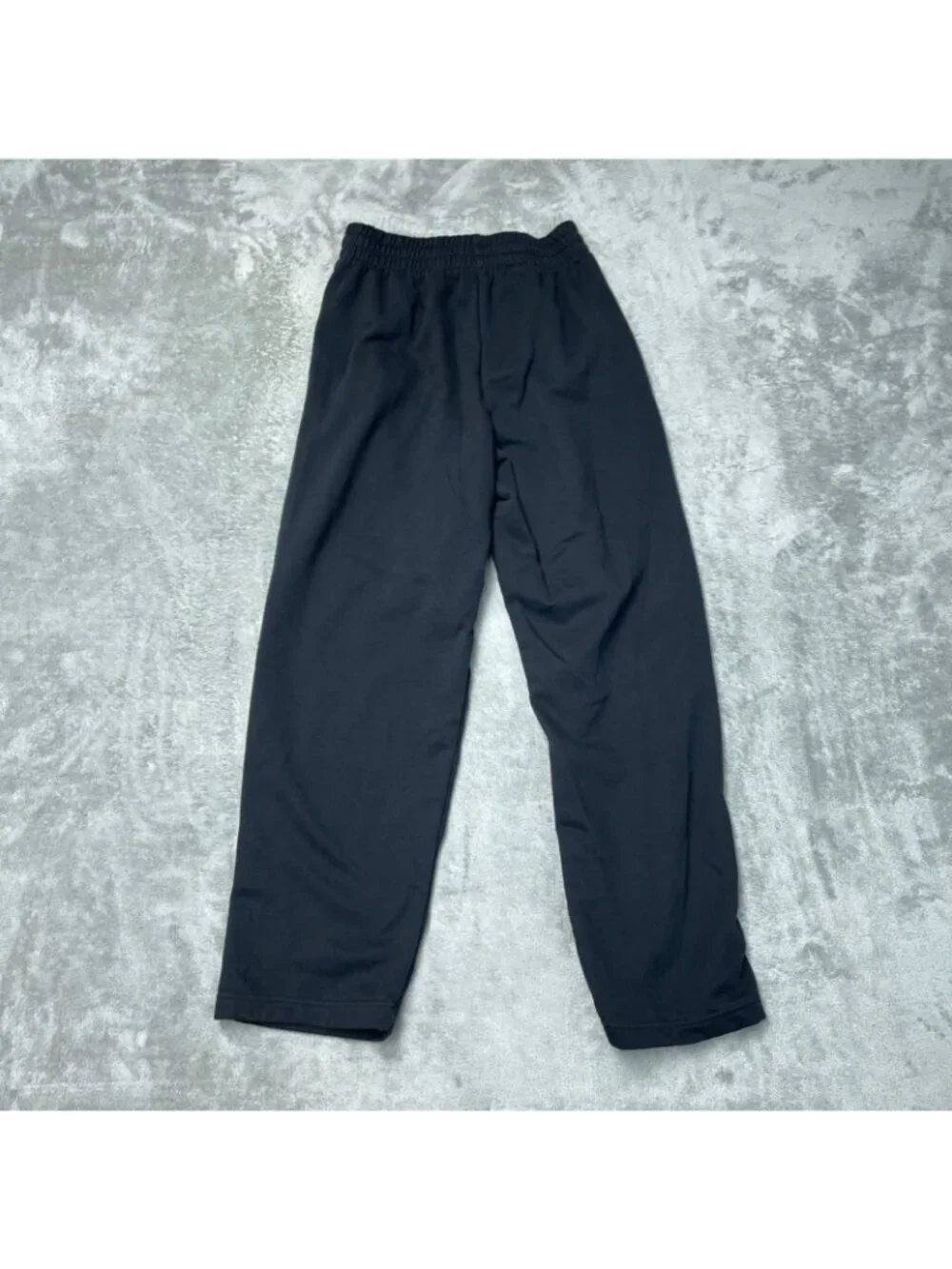 Adidas Men's S Black Sweatpants Polyester Elastic Waistband  e1642